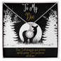 “To My Doe” Eternal Hope Necklace