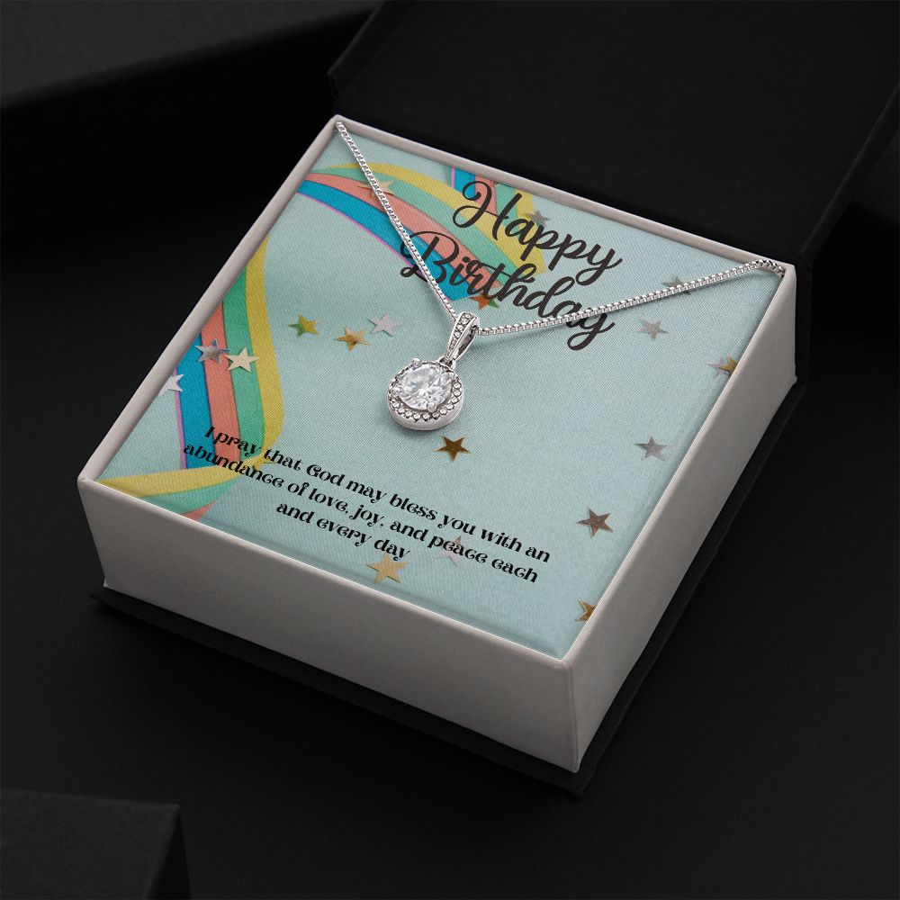 “Happy Birthday” Eternal Hope Necklace