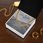 “Dear Brother” Cuban Link Chain
