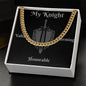 “My Knight” Cuban Link Chain