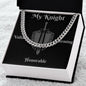 “My Knight” Cuban Link Chain