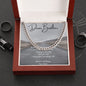 “Dear Brother” Cuban Link Chain