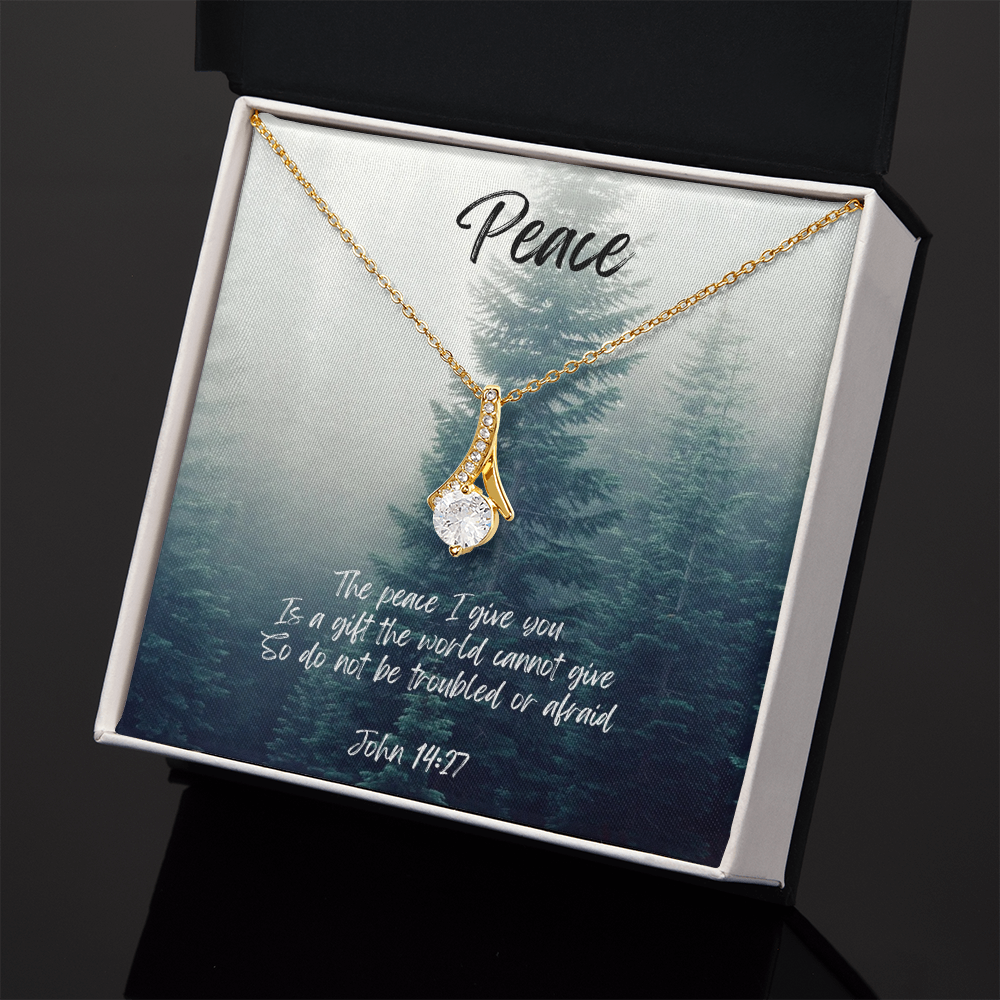 “Peace” Alluring Beauty Necklace