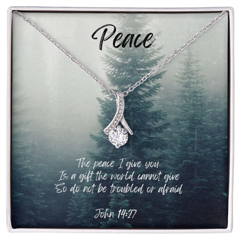 “Peace” Alluring Beauty Necklace