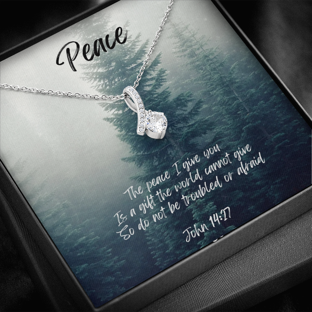 “Peace” Alluring Beauty Necklace