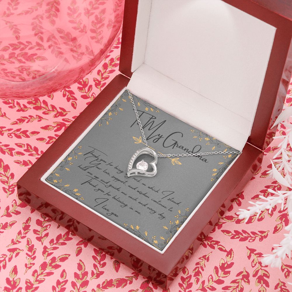 “To My Grandma” Forever Love Necklace