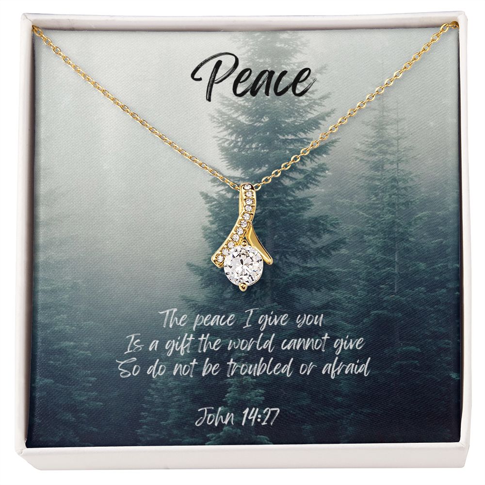 “Peace” Alluring Beauty Necklace
