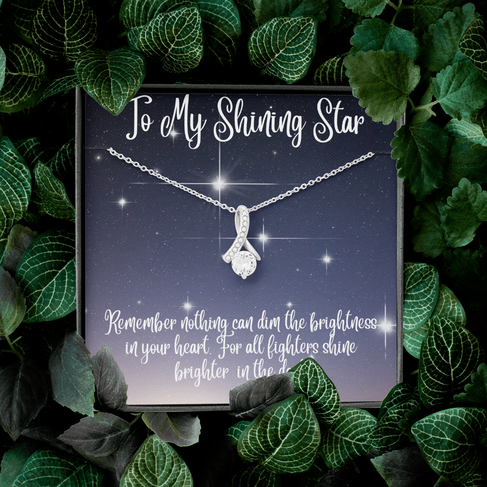 “To My Shining Star” Alluring Beauty Necklace