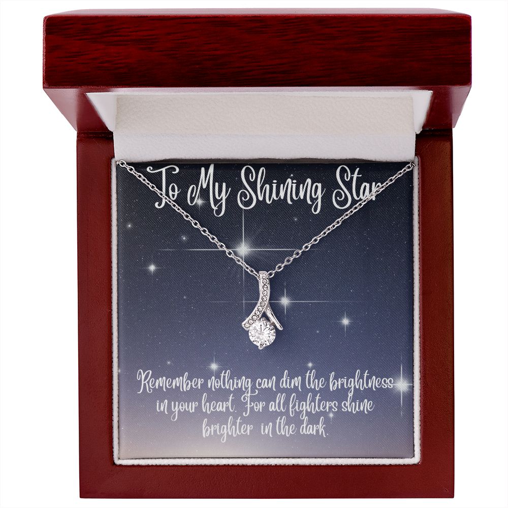 “To My Shining Star” Alluring Beauty Necklace