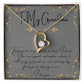 “To My Grandma” Forever Love Necklace